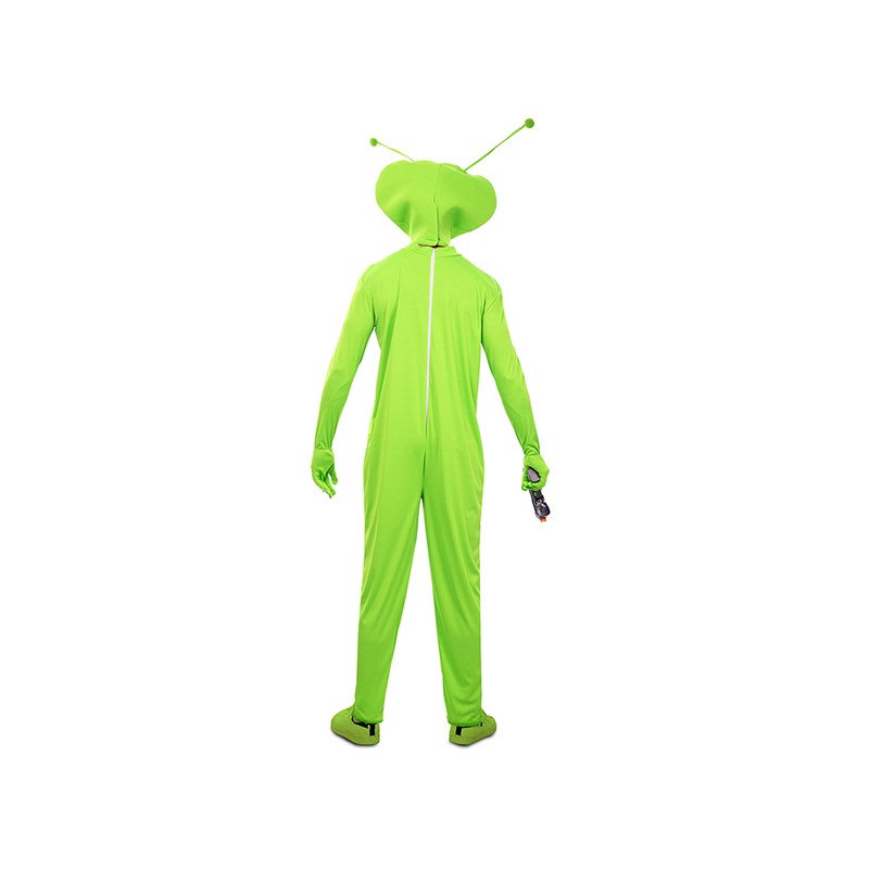 Disfraz Alienígena 6 Piezas Con Gafas, Antenas Y Guantes | Set Para Halloween Y Fiestas De Disfraces