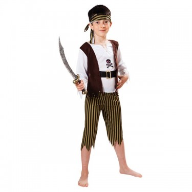 Elección Vueltas y vueltas eficaz Disfraces de piratas para niño