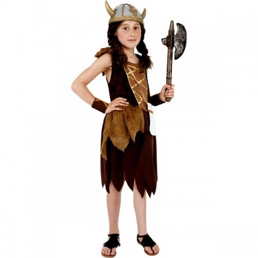 DISFRAZ DE VIKINGA GUERRERA...