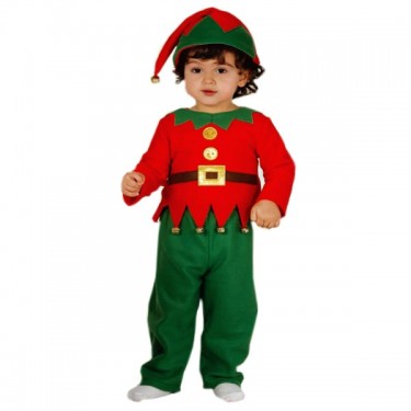 Disfraz de niña elfa de Navidad, vestido de elfo para niño pequeño, regalo  de Navidad para niña -  España