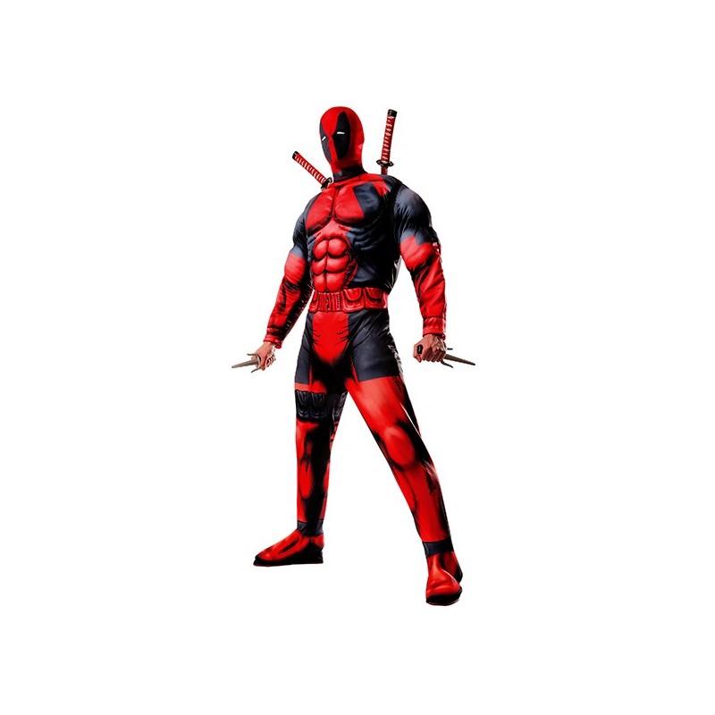 DISFRAZ DE DEADPOOL LUJO PARA HOMBRE