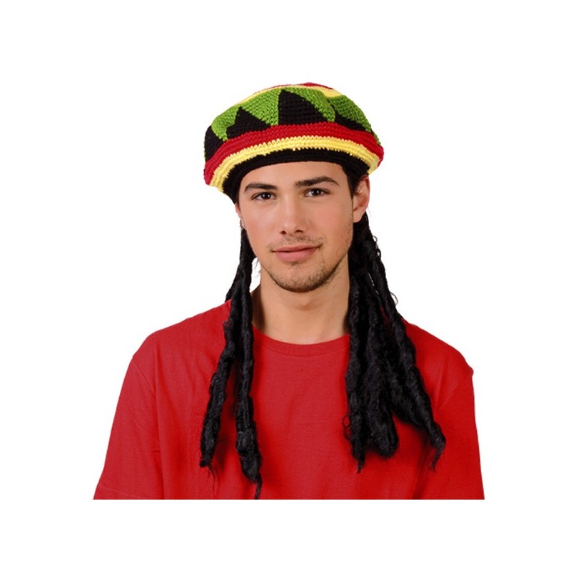 GORRO DE JAMAICANO CON