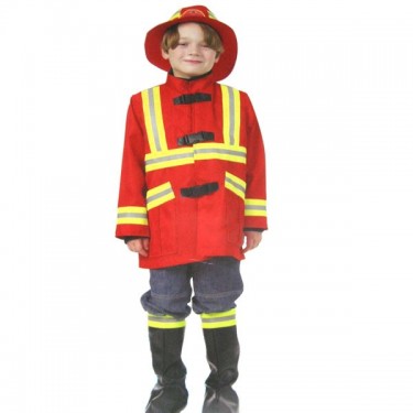 DISFRAZ DE BOMBERO PARA NIÑO