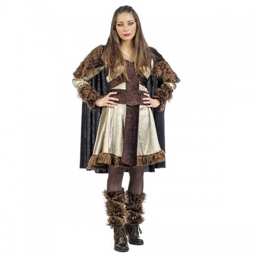 DISFRAZ DE VIKINGA NORDICA...