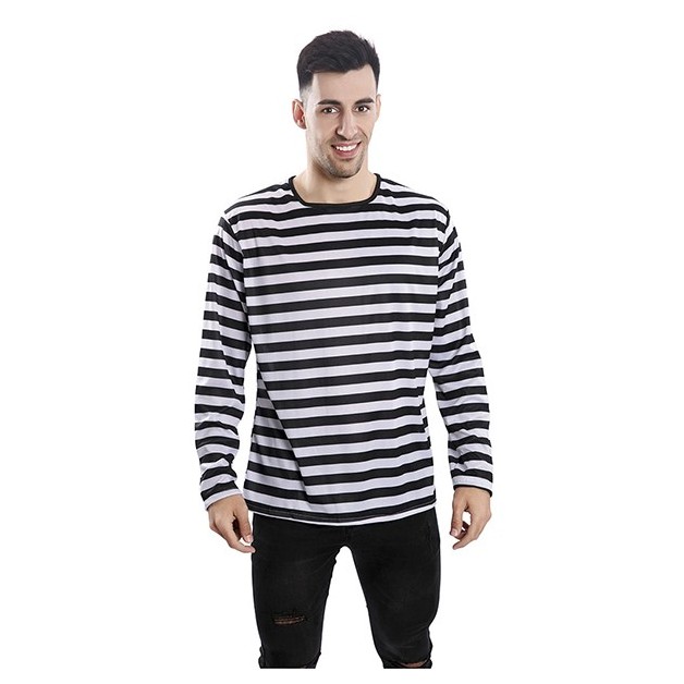 Camiseta a rayas para niños, disfraz de Pugsley Waldo 3T-10, Negro/Blanco :  Ropa, Zapatos y Joyería 