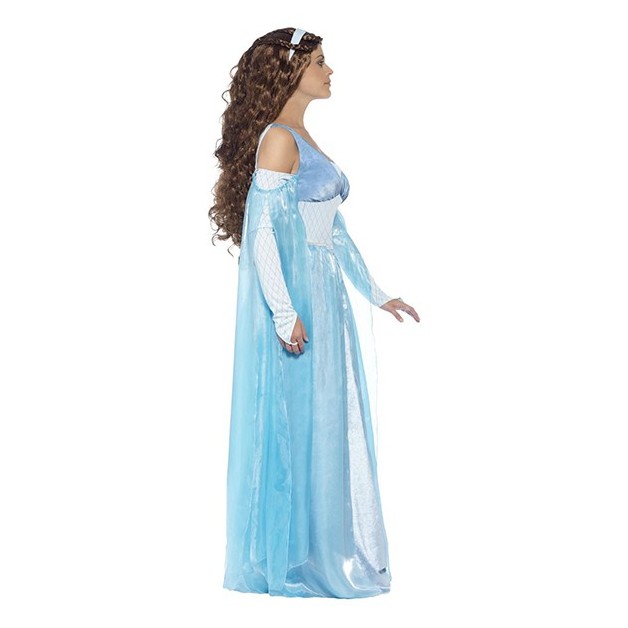 Disfraz de dama medieval azul para mujer por 23,00 €