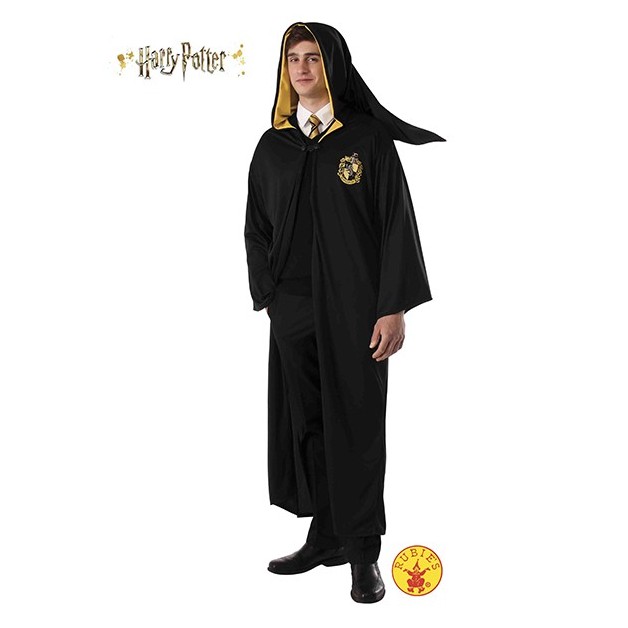 pierna Brillar gritar Disfraz de Huffepuff para hombre, Harry Potter marca Rubies