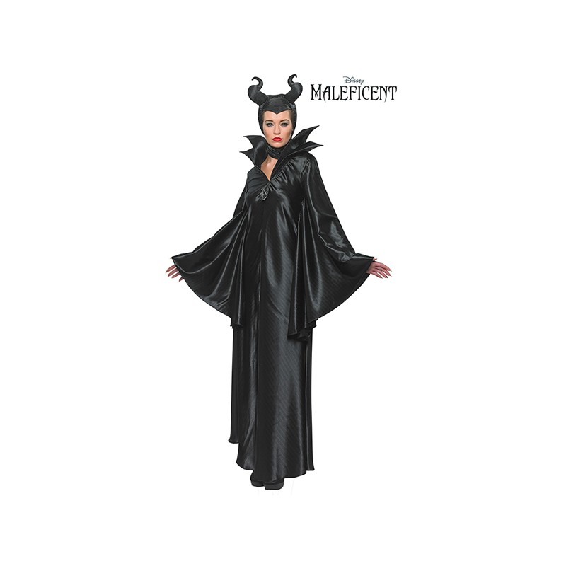 SUIT YOURSELF Disfraz de Halloween de Maléfica para mujer, talla grande  18-20, incluye vestido, gargantilla y tocado