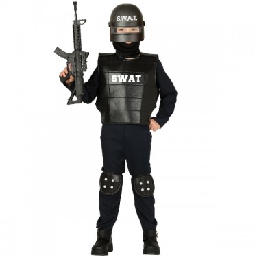 DISFRAZ DE POLICIA SWAT...