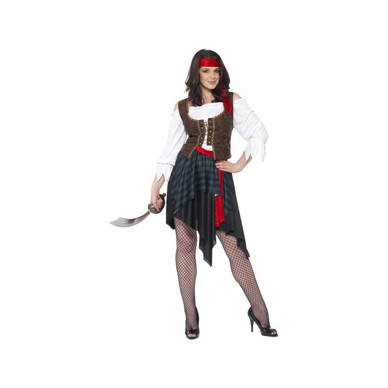 Disfraz de Pirata Zíngara para mujer