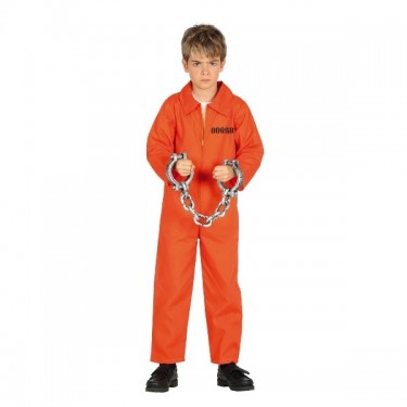 Rubie's Disfraz de prisionero y ladrón para niños y niñas, para