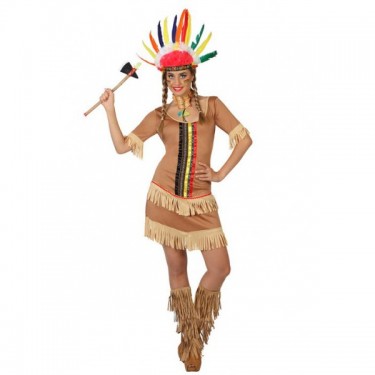 Disfraz casero: tocado de plumas de indio 