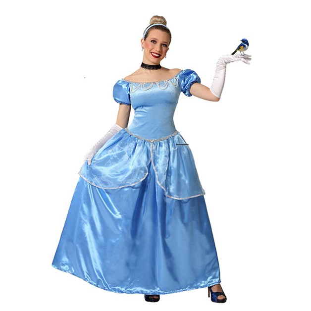  Disfraz de Cenicienta de Disney de talla grande para