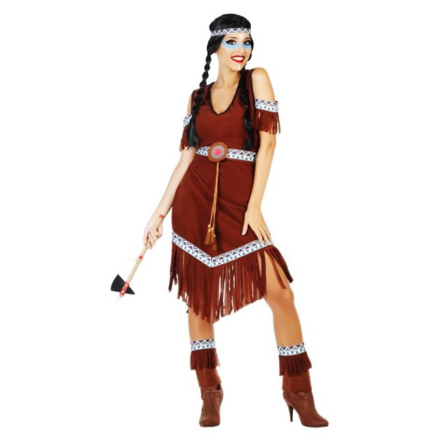  Disfraz de India Apache para mujer marca Atosa