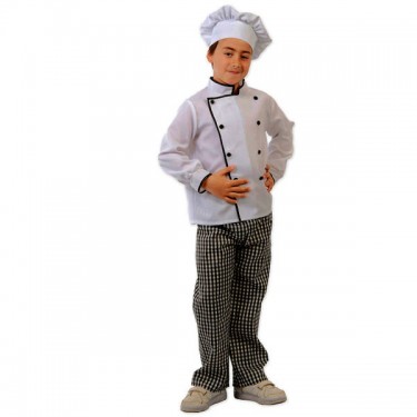 DISFRAZ DE COCINERO PARA NIÑO