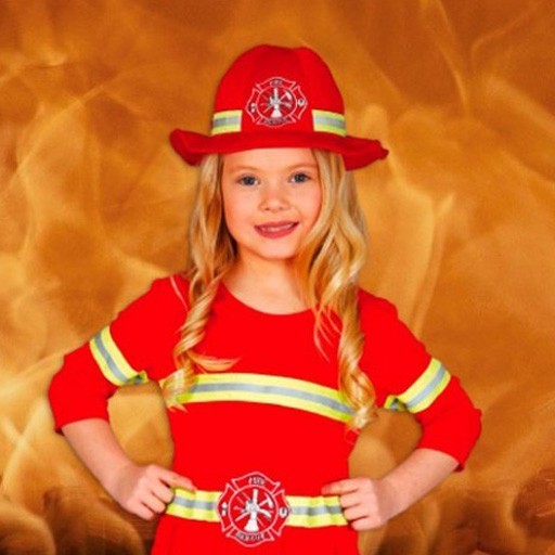 Disfraces de bomberos para niña