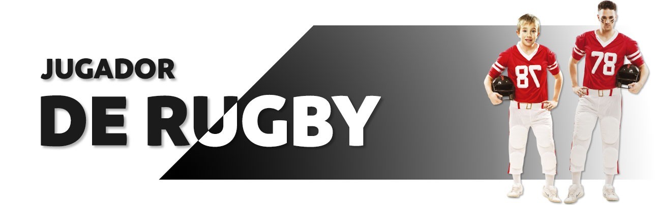 Disfraces de jugador de rugby