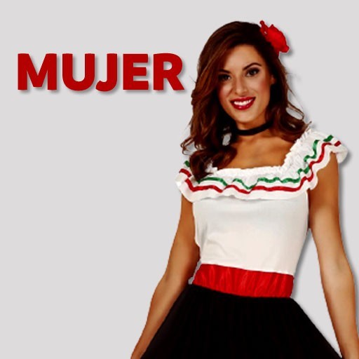 Disfraz Mexicano Mujer