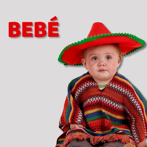 Disfraces de mexicanos para bebé