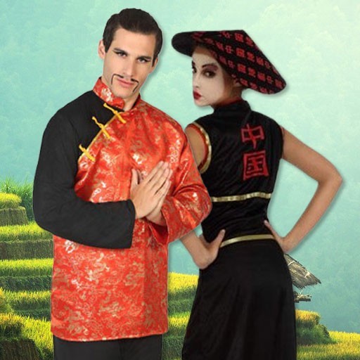 Comprar Disfraz de Geisha Rojo - Disfraces de Chinos, Orientales, Ninjas y  Geishas