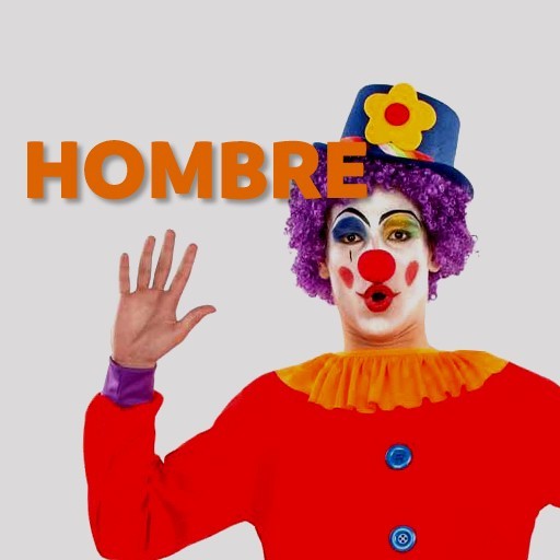 Disfraces de payasos y circo para hombre