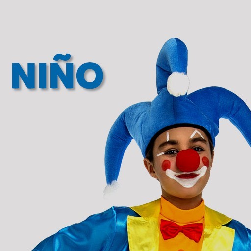 Disfraces de payasos y circo para niño