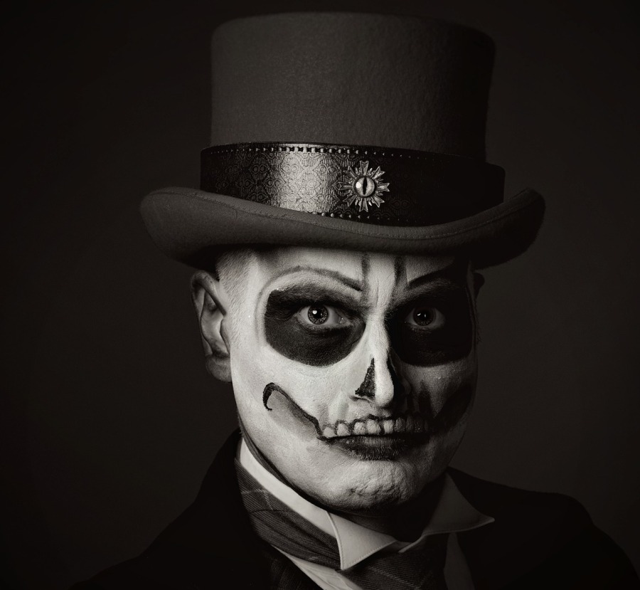 Pintar la cara de esqueleto de Halloween, paso a paso - Disfraces Antifaz Pintar la cara de esqueleto de Halloween, paso a paso - Disfraces Antifaz