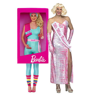 Disfraz de Barbie Aeróbic para mujer