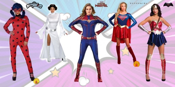 5 Increíbles ideas de disfraz de Superheroína