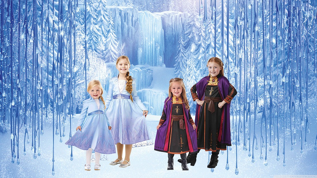 Disfraz de Frozen. Uno de los mejores disfraces de carnaval para niñas