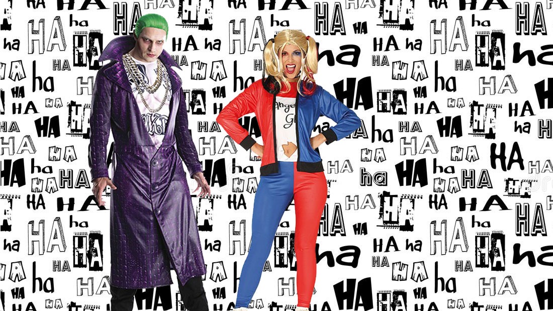 Disfraces en pareja? Encuentra el disfraz de Harley Quinn y disfraz de Joker  perfectos | Disfraces Antifaz - Disfraces Antifaz